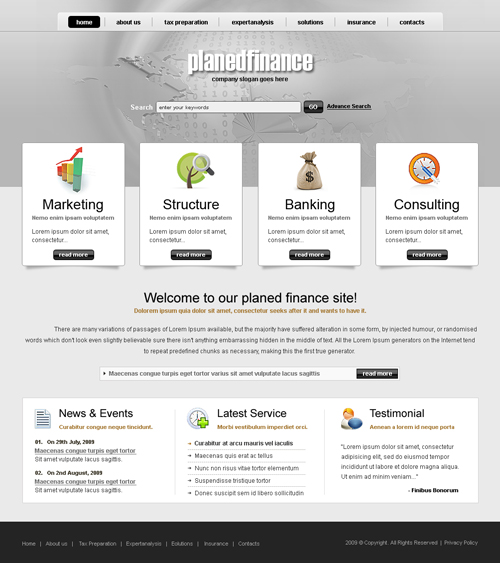 Website laten maken met Ecommerce en Financiën 282 webdesign